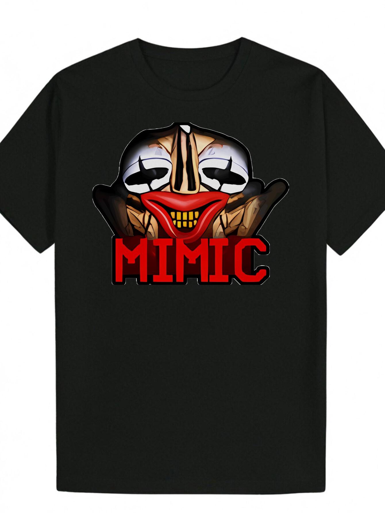 Crew Neck T-shirt - Mimi Graphic Print S