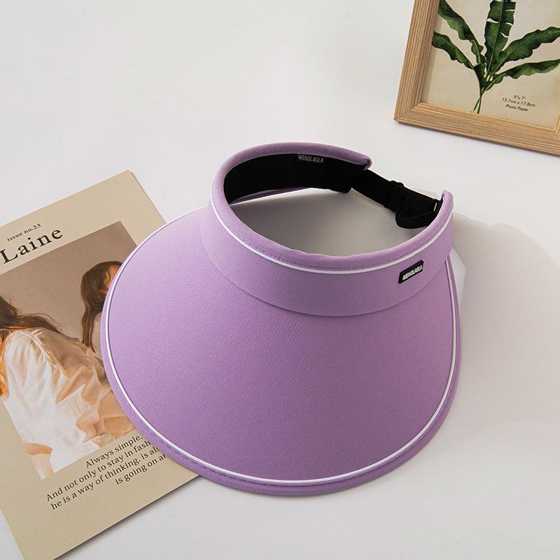 Women's Fashionable Wide Brim Straw Sun Hat – Perfect for Beach and Scenic Spots