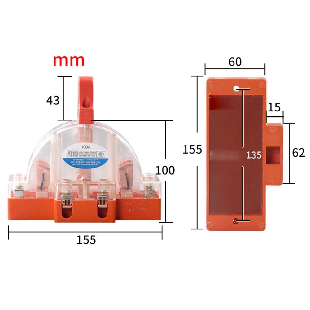 Disconnect Switch 50/60HZ Anti-Shock Plastic Shell