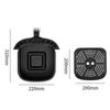 8L 360 ° Large Capacity 1350W Digital Screen Control Visible Window Three-dimensional Circulation Air Fryer