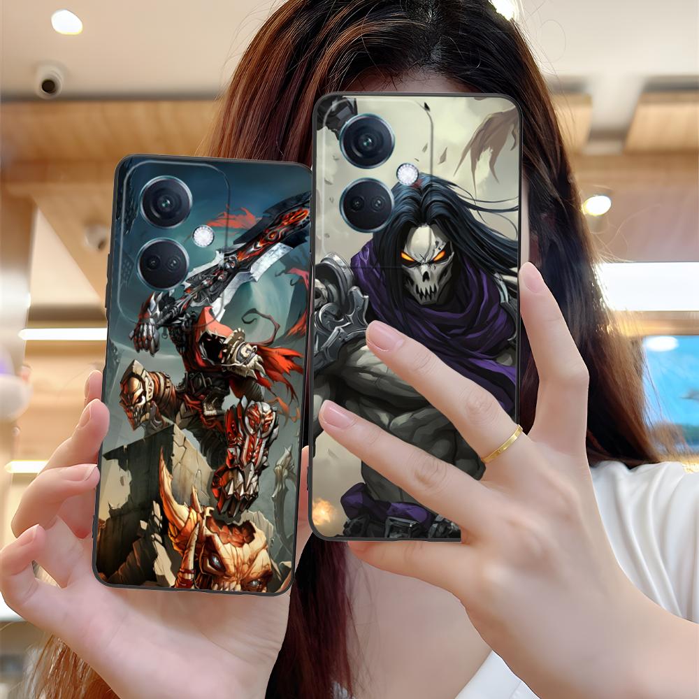 Game Darksiders Mobile Phone Case for OPPO Reno 14 13 12 11 10 9 8 7 6 5 F T Pro 5G Colorful Printing Cover Cellphones Cover