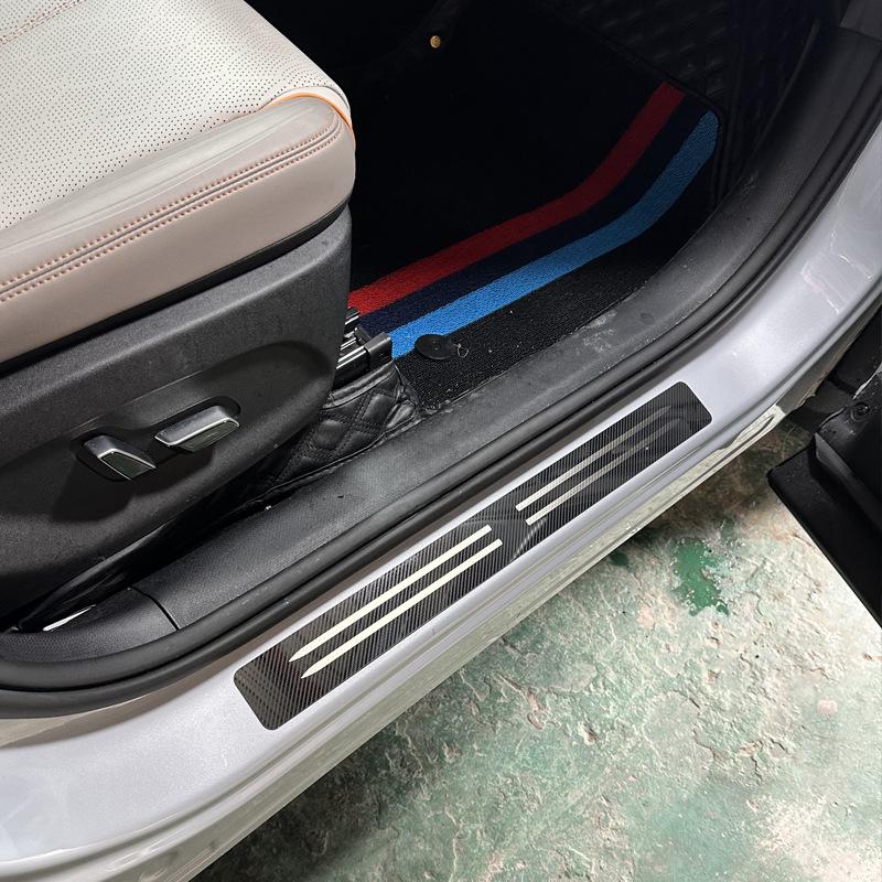 Protection de seuil de porte de voiture universelle ultra-fine Bande de protection de pare-chocs Autocollant