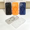 Ultra-thin Matte Magnetic Case Is Suitable for Apple 17 Pro Mobile Phone Case with Fine Hole iPhone16/15 Anti-drop Protective Case 14.