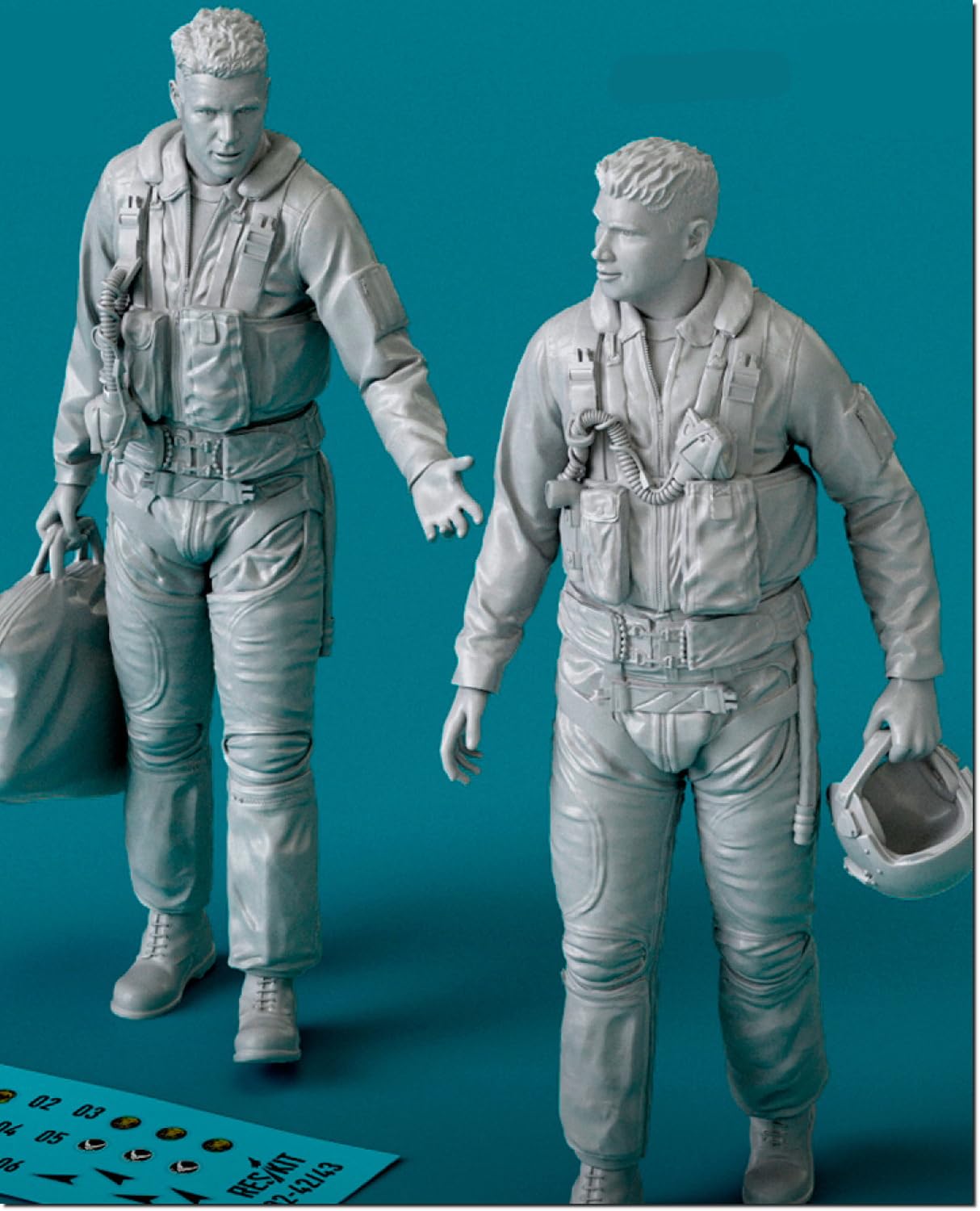 

Reskit Bronco Crew Type 1 Resin Kit 1/32 OV-10D+ 2-piece RSKF32-0042