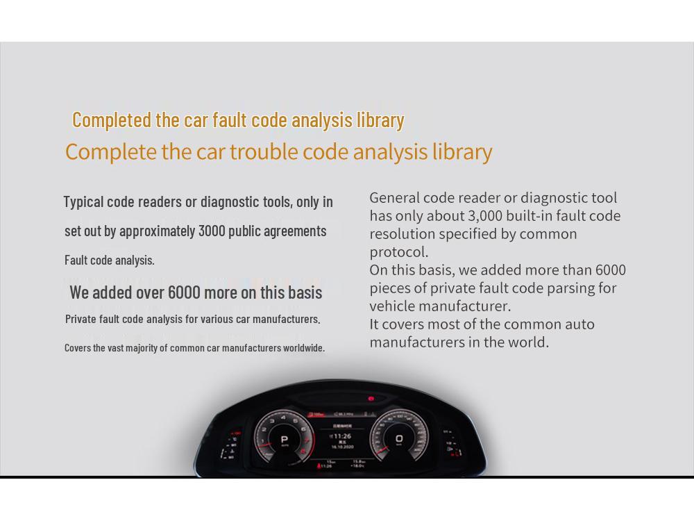 Yu Ming MS309PRO OBD Diagnostic & Battery Detection Tool