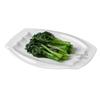 Ceramic Pure White Irregular Wok Pan Fish Plate - Cold & Hot Dish Oven Safe.