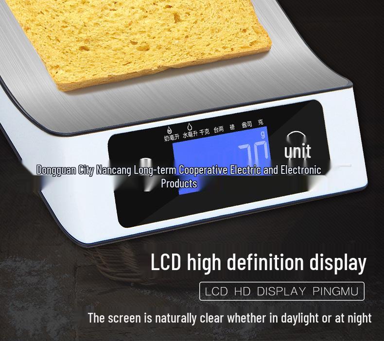 15kg Stainless Steel Electronic Kitchen Parcel & Platform Scale