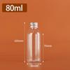 5Ml-500Ml Plastic Bottle Aluminum Cap Transparent Empty Bottle Lotion Sample Cosmetic Dispensing Bottles For Travel