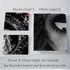3Pcs Ethereal Gothic Portrait Bedding Sets For All Sizes New 3D Printed Bed Cover Comforter Duvet Cover Pillowcase Bedroom Decoration