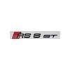QR5 ABS Rear Trunk Emblem for M5 RS3 RS4 RS5 RS6 RS7 RS8 GT Logo Auto Side  Letter Badge Stickers Exterior Decoration