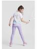 Lightweight Ice Silk UV Protection Summer Yoga Suit for Girls - Short Sleeve T-Shirt & Running Sports Pants