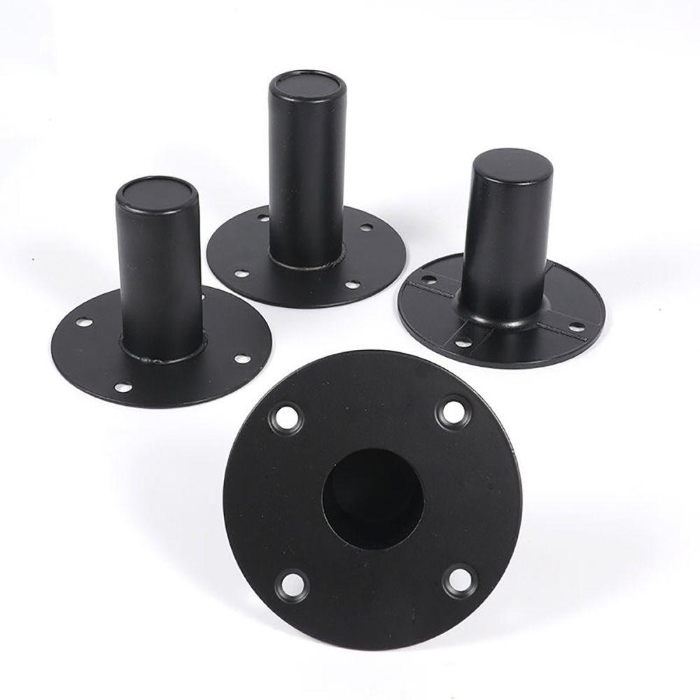 1Pcs with Screw Holes Speaker Stand Mounting Base Tray for Stage DJ Studio Audio Equipment