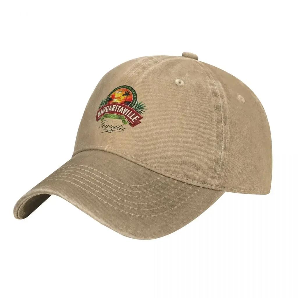 Margaritaville Washed Baseball Cap Tequila Passion Fruit Vintage Trucker Hat Spring Female Male Running Hippie Snapback Cap