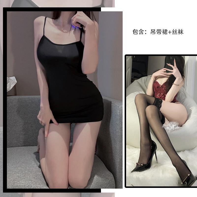 Sexy clothes sexy suspender nightgown super saucy bed teasing temptation passion suit small chest transparent woman