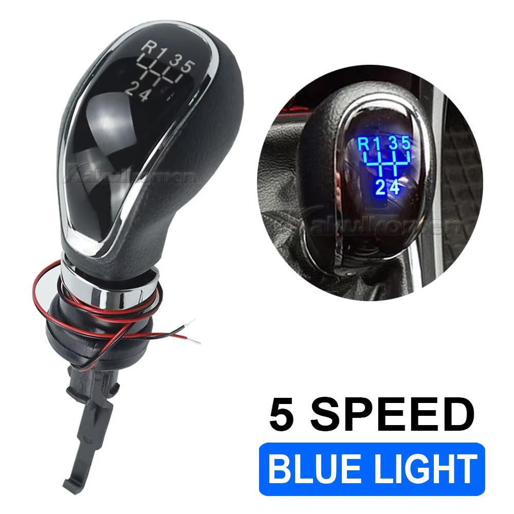 5&6 Speed Led Gear Shift Knob Car Manual Shifter Lever Stick Head Handle For Vauxhall/Buick/Opel/Astra Insignia 2009-2014