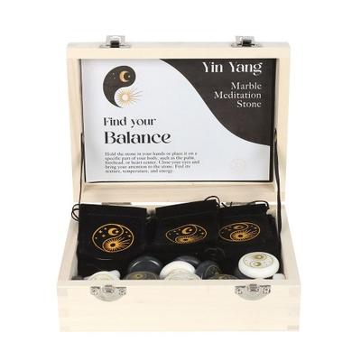 Yin Yang Meditation Stone (Pack of 24)
