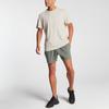 Adidas Parley Run For The Oceans Solid Color Crew Neck Short Sleeve T-Shirt Men Tops Beige HS9063