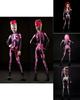 Breathable Fabric Women's Halloween Skeleton Costume For A Comfortable Fit