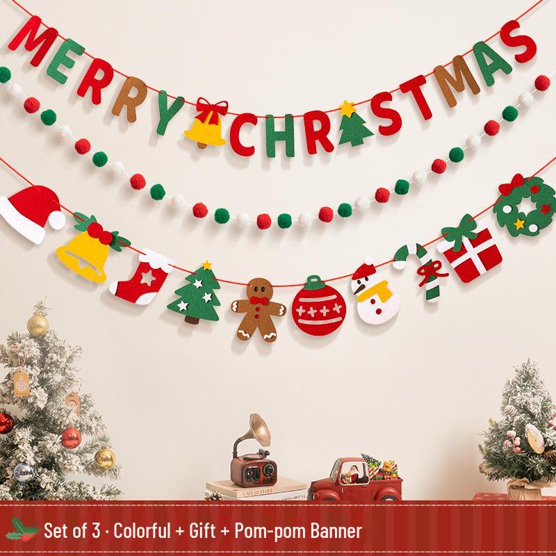 Christmas Tree Ornaments: Festive Banners, Lights & Hanging Decorations