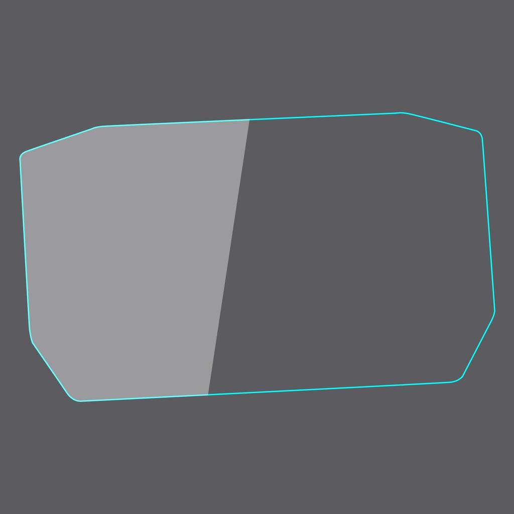 LEDISHUN Motorcycle Gauge Protection Film for Ninja H2 SX/SE (2022-2024) - Set of 2