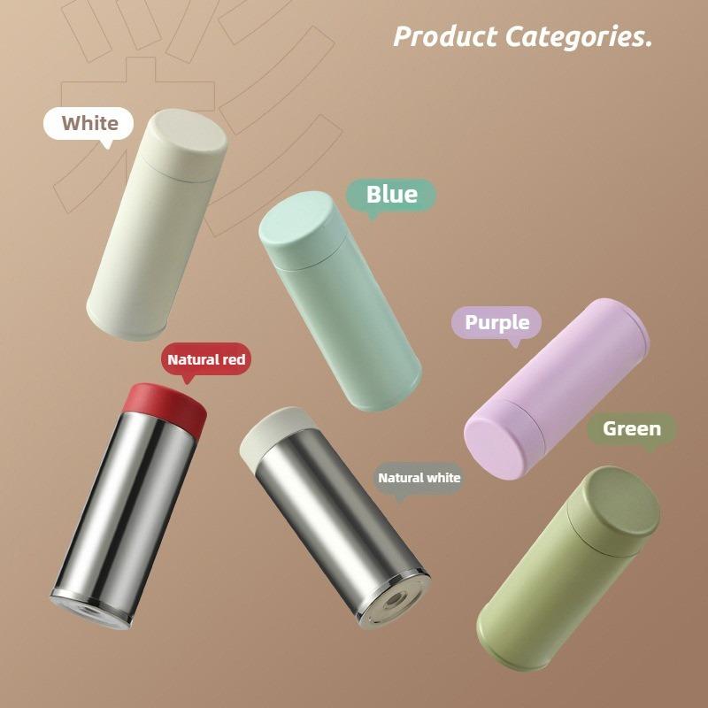 120ml Small Capacity 316 Stainless Steel Portable Vacuum Thermal Insulation Tumbler Thermos Cup Pocket Cup Small Water Bottle