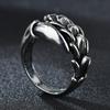 1 STuks Punk Vintage Zwart Grote Open Kruis Ring Voor Vrouwen Feest Sieraden Mannen Trendy Gotisch Goud Zilver Kleur Vinger Ringen Anillo