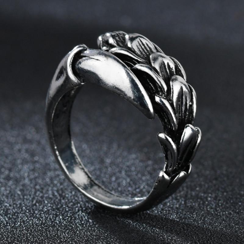 1 STuks Punk Vintage Zwart Grote Open Kruis Ring Voor Vrouwen Feest Sieraden Mannen Trendy Gotisch Goud Zilver Kleur Vinger Ringen Anillo