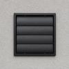 Wall Vent Cover with Screen Mesh Outdoor Louvered Grille External for Kitchen