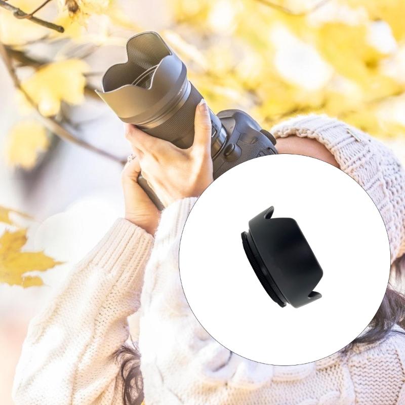 Lens Shade Reversible Threaded 72mm Camera Lens Hood With Anti Unwanted Light For DSLR Lens Protections