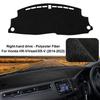 Anti-UV Dashboard Cover Pad for 2014-2022 Honda HR-V Sunshade Protector Non-Slip Dash Mat Interior Moulding