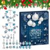 Christmas Advent Calendar 24 Days Countdown Bracelet Blind Box DIY Christmas Decoration Hand Jewelry Surprise Blind Box Gift