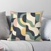 Gedempt Geometrisch Abstract Kussensloop Polyester Linnen Fluweel Bedrukt Rits Decor Kussensloop Bank Kussenhoes