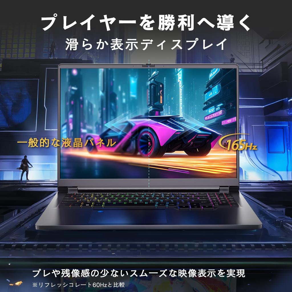 VETESA Gaming Core I7 13th Gen RTX Up To 16GB DDR5 512GB NVMe 2025 New 165Hz FHD 1200P RGB Illuminated Windows MS Office Video Laptop Laptop, 4060,