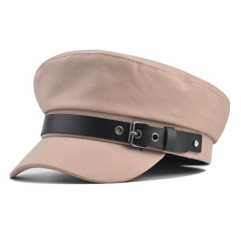 Navy Unisex Hat Beret With Windproof And Waterproof Features For Casual Use