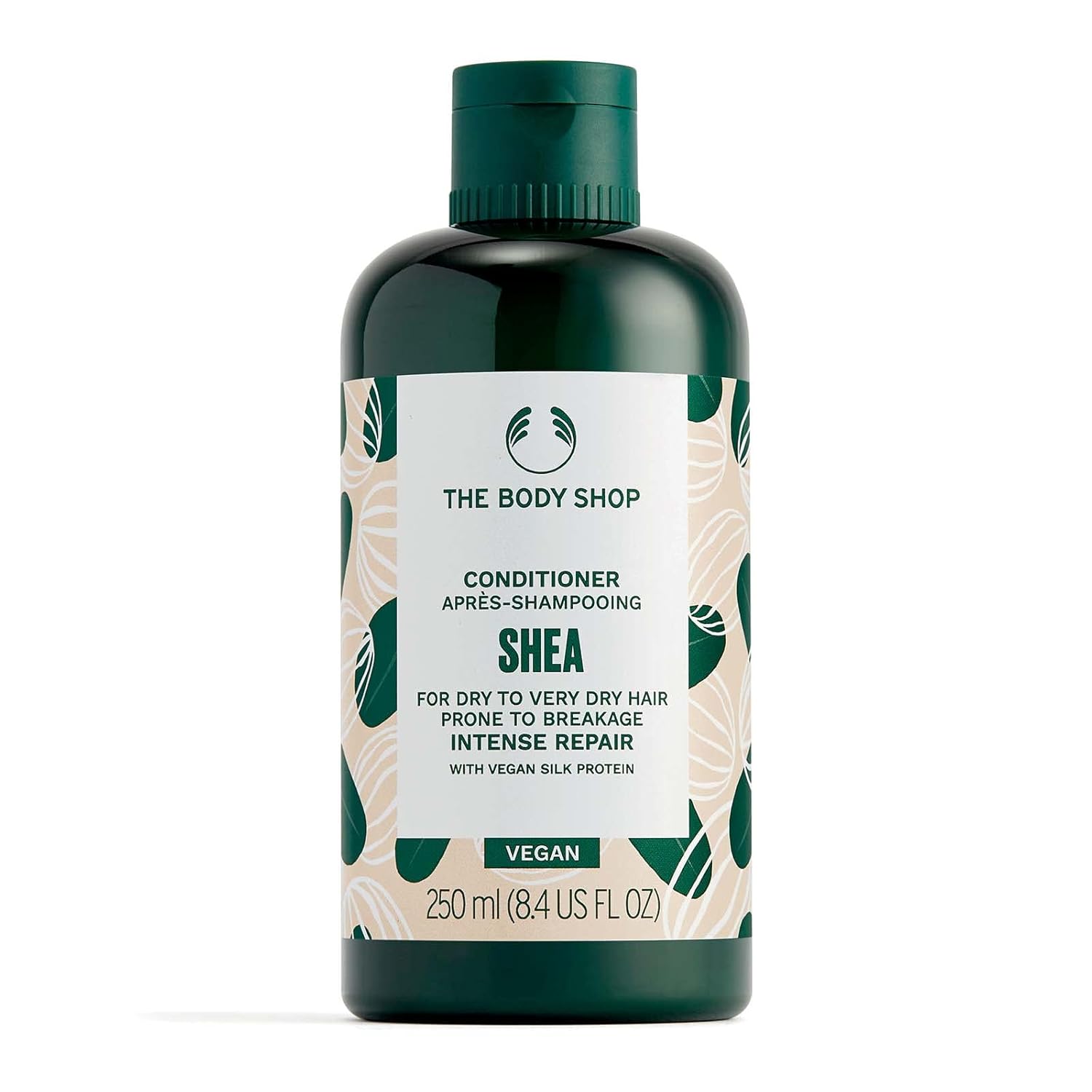 The Body Shop Shea Butter Richly Replenishing Conditioner For Dry Hair Nourishing Detangling Care 250 g Soft Finish