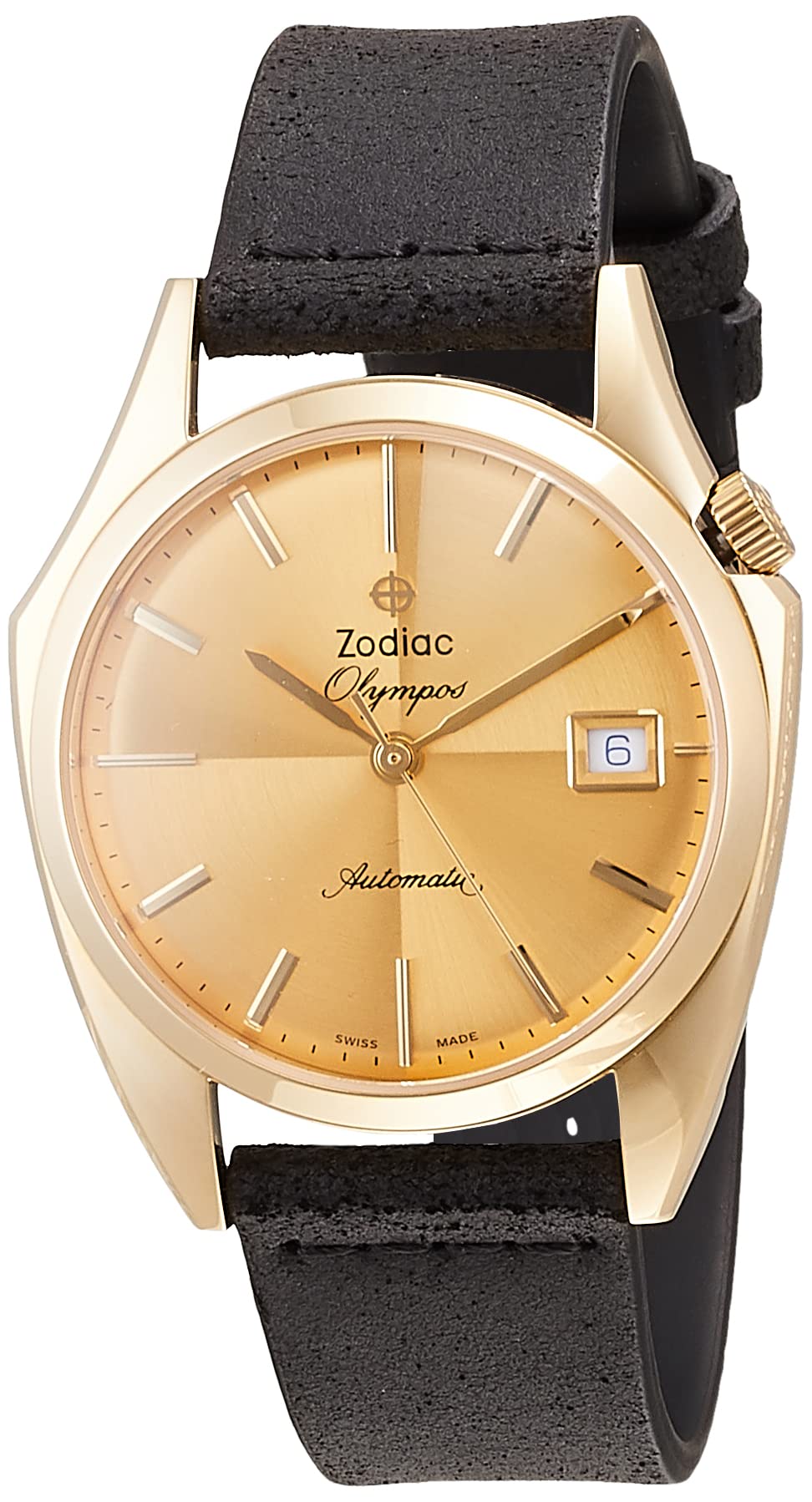 

Zodiac OLYMPOS ZO9703 Officially Black Men s Watch, Imported,