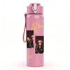 1PC Rock Band Member Portrait 750ml sports water bottle leakproof straw lid outdoor office home