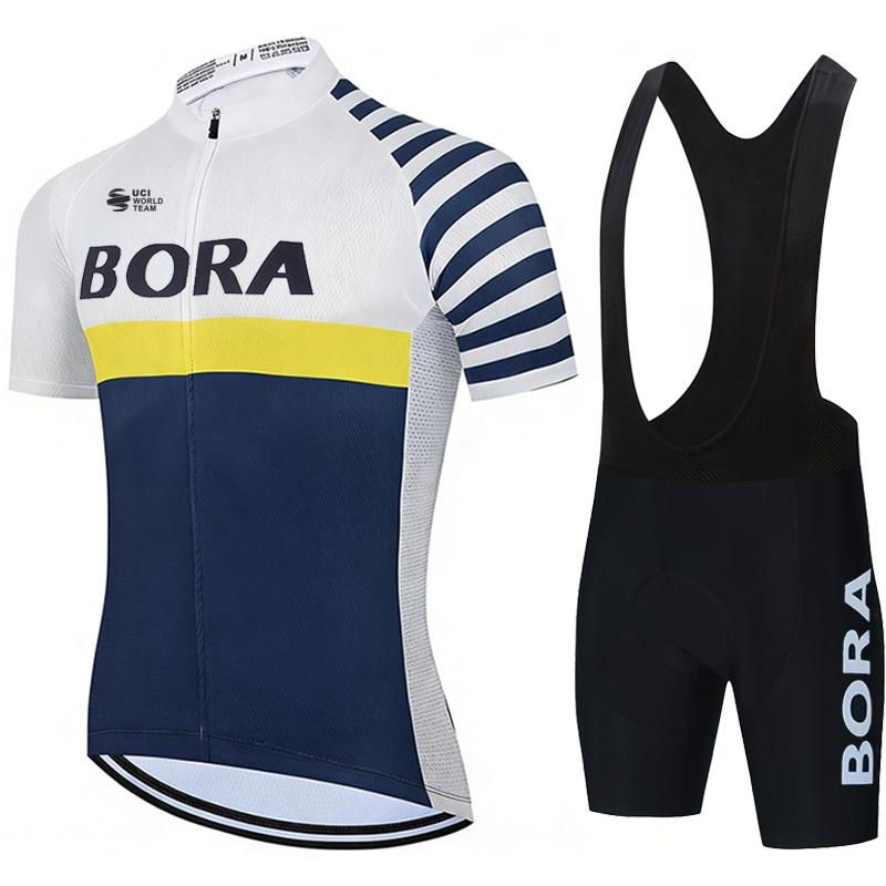 2026 Cycling Jersey Men Set  Wear Men's Bib Pants Gel Professional Shirt Mallot Man Summer Shorts Jacket Mtb Clothes Suit