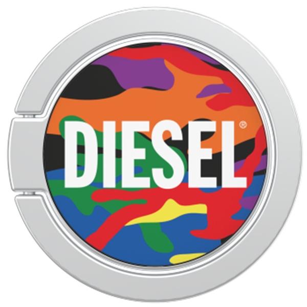 Diesel Uchwyt Do Telefonu Universal Ringpride Camo Wielokolorowy/Colourful 44336