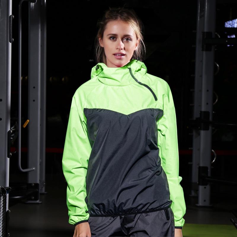 Zestaw dresowy premium z kapturem: Unisexowy dwuczęściowy strój do treningu i fitnessu