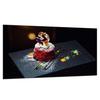 GLASS PROTECTIVE PLATE FOR STOVE 90X52 CAKE