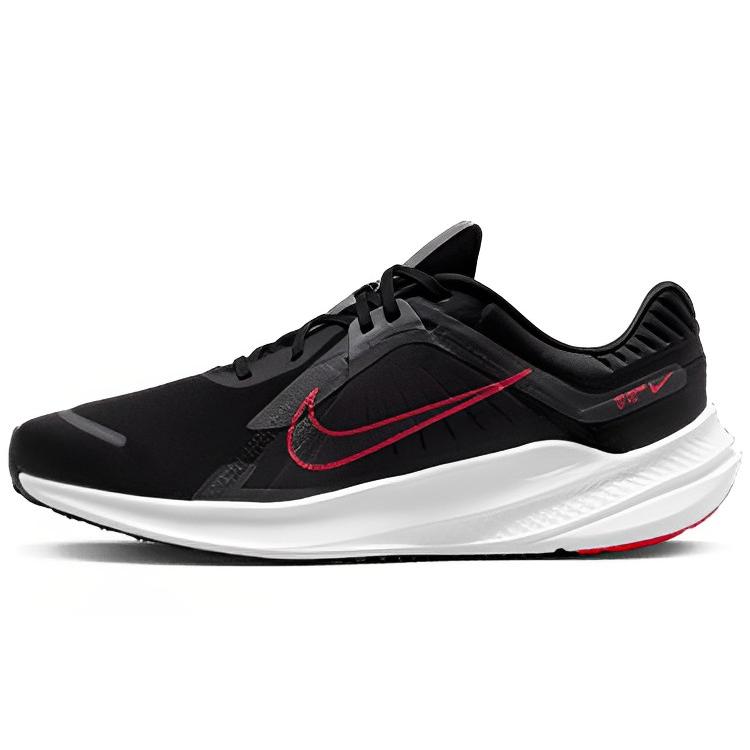 

new Nike Quest 5 Black Smoke Grey University Red 45