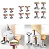 4 Pieces Threaded Bed Frame Headboard Stopper Accessory Stoppers Fixer Support Stabilizer Sofas Room