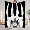Hollow Knight Blanket Cartoon Game Printed Flannel Blanket for Home Living Room Bedroom Decor New Year Christmas Gift for Fans