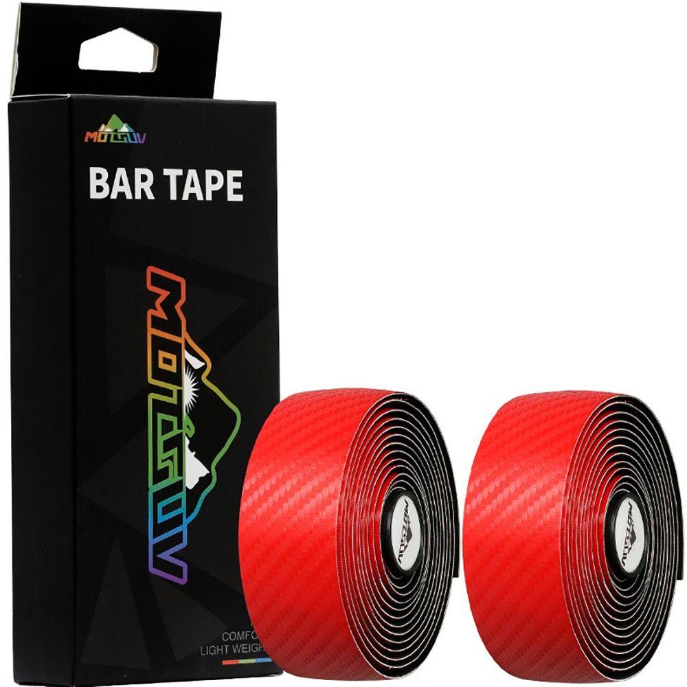 

Нескользящая лента на руль велосипеда, амортизирующая многослойная лента для велосипеда, сменные обмотки на руль велосипеда красный
