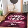 Bayern Munich Customize Your Name Area Rug Perfect for Game Room Study room Foyer Bedrooms Antislip Carpet Anime Office Decor Wedding Party Gift