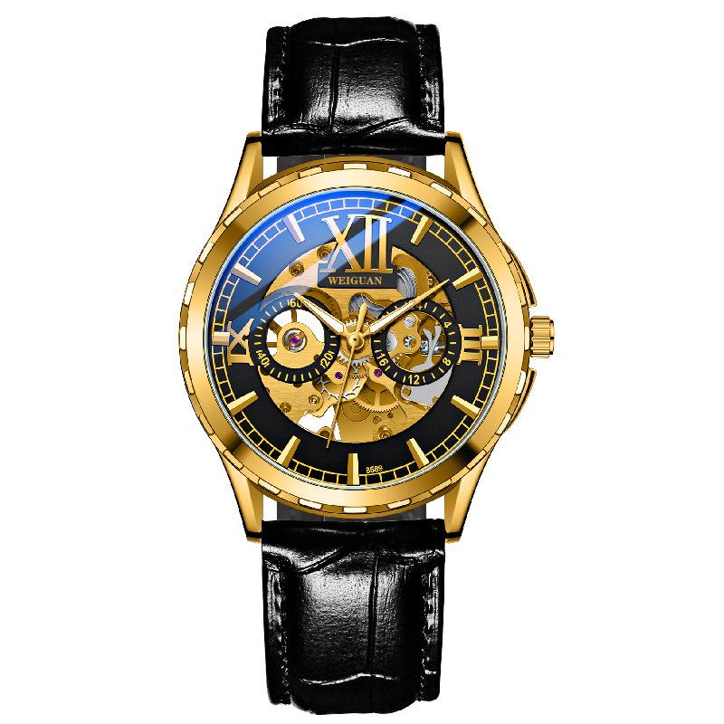 New Business Men's Watch Hollow Mechanical Watch Men's Watch Fully Automatic Mechanical Watch