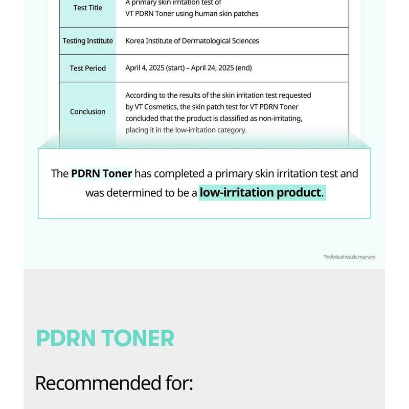 VT PDRN Toner