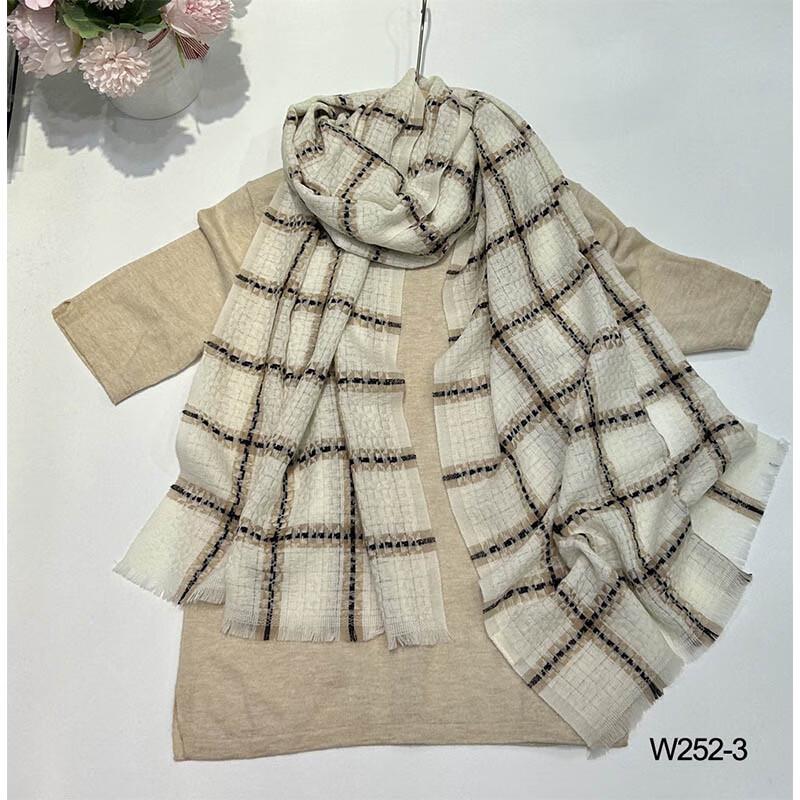 

G·TENNA NX-W252 Женский толстый шерстяной шарф 195x60CM