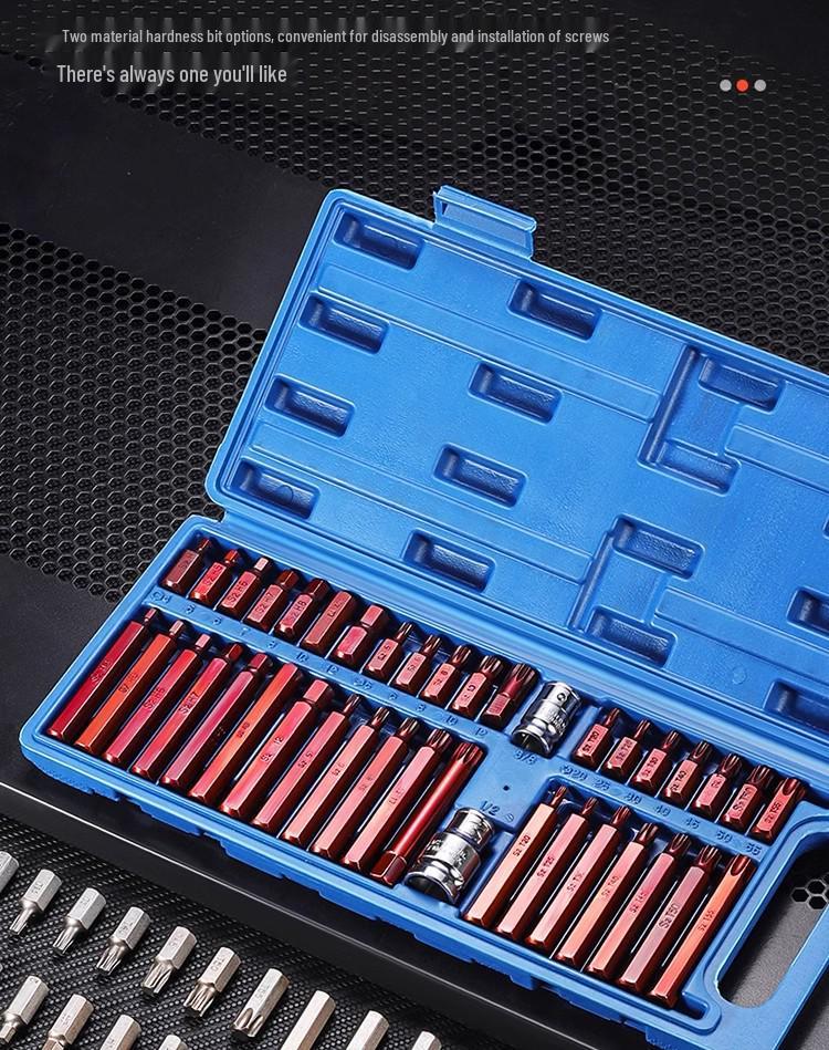 1/2'' Hex Torx Extended 12-Point Impact Socket Set